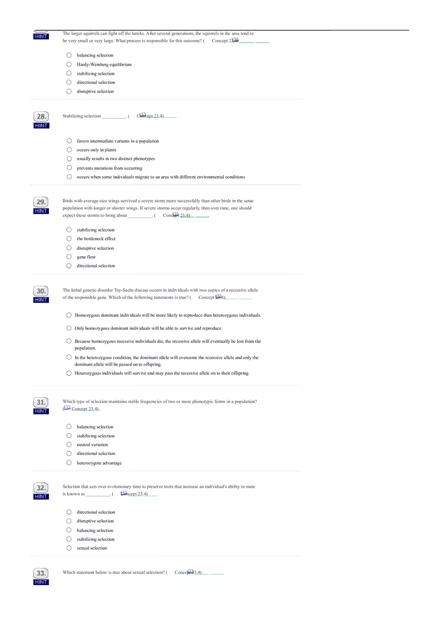 How Animal are Evolved Answer Key - Page 5