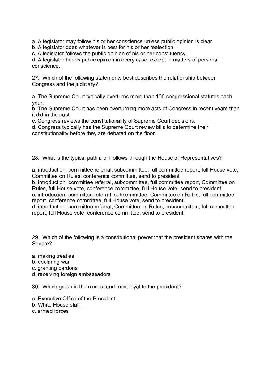 Exam 2 Review and Practice Questions - Page 12