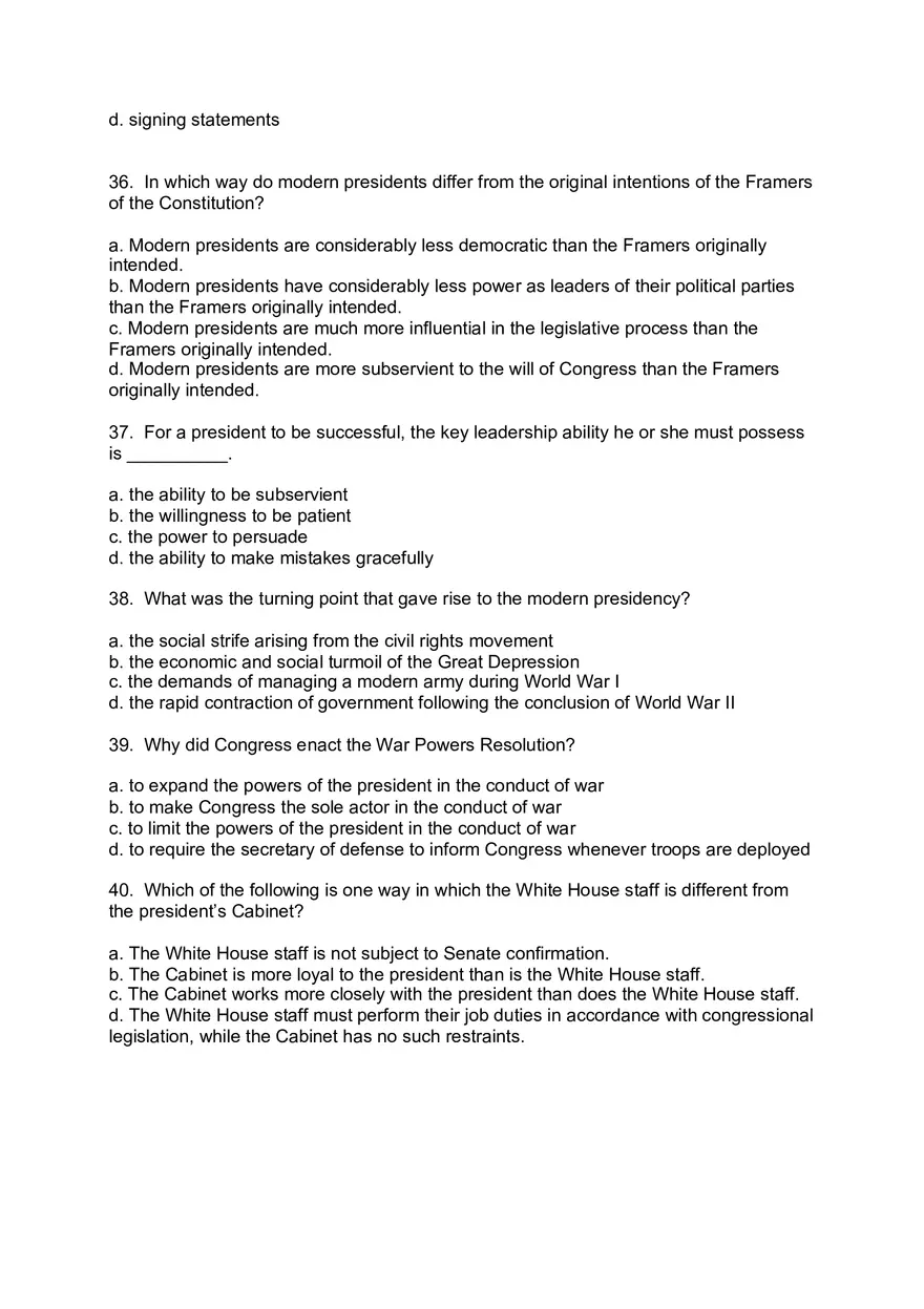 Exam 2 Review and Practice Questions - Page 14