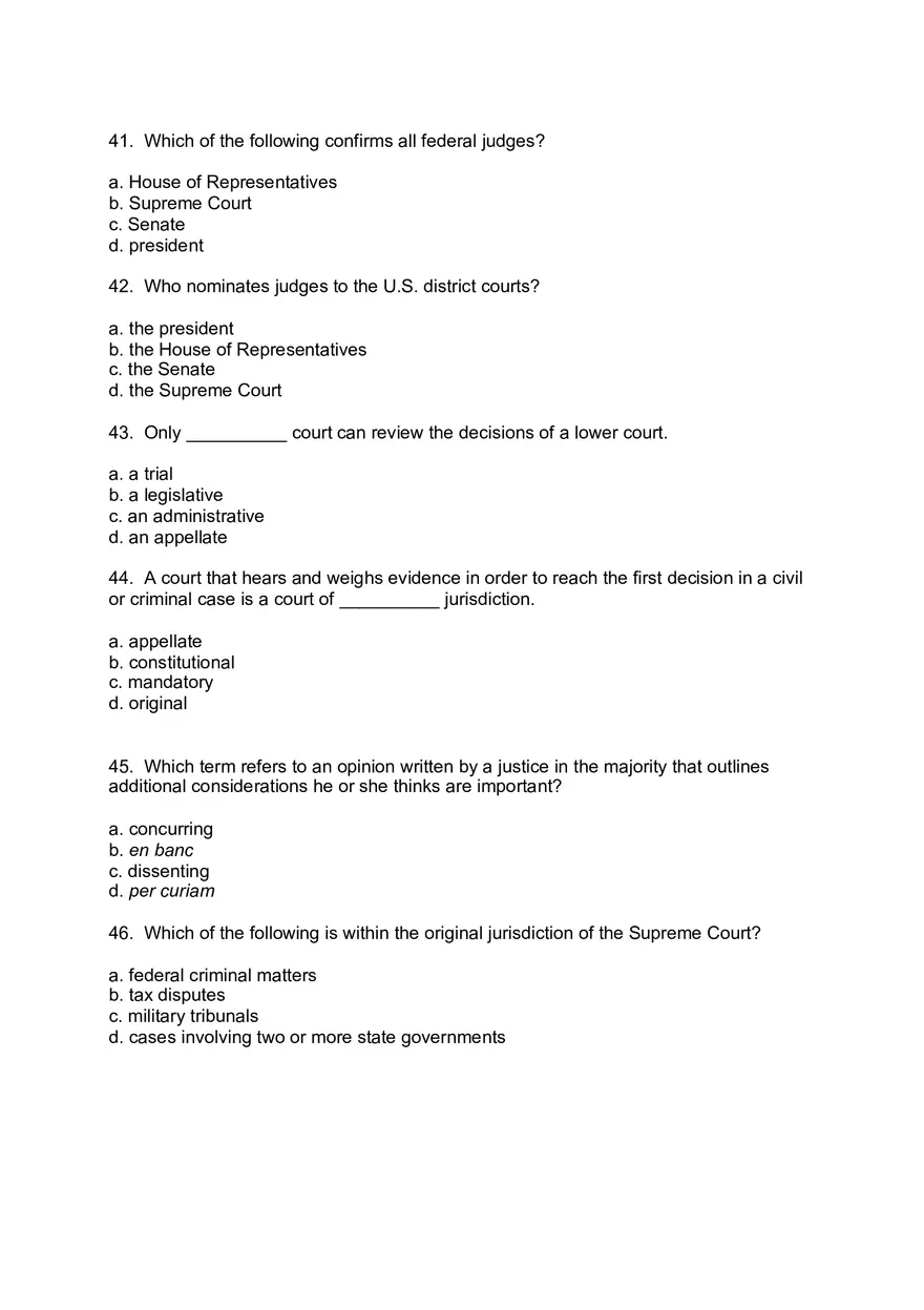 Exam 2 Review and Practice Questions - Page 15