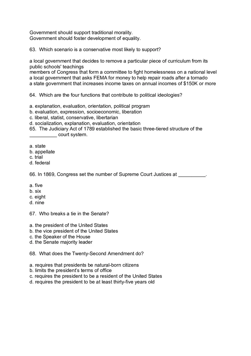 Exam 2 Review and Practice Questions - Page 5