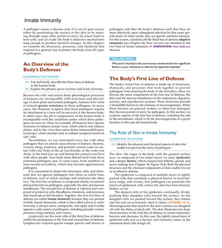 Innate Immunity - Page 1