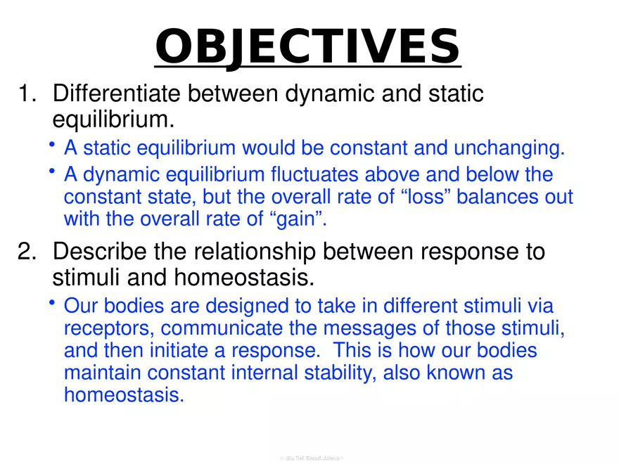 Anatomy Concept 2 Homeostasis and Regulation - Page 9