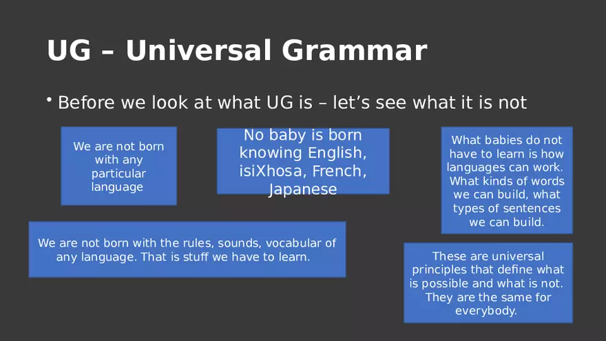 Chomsky and What is Language and How It is Acquired - Page 23