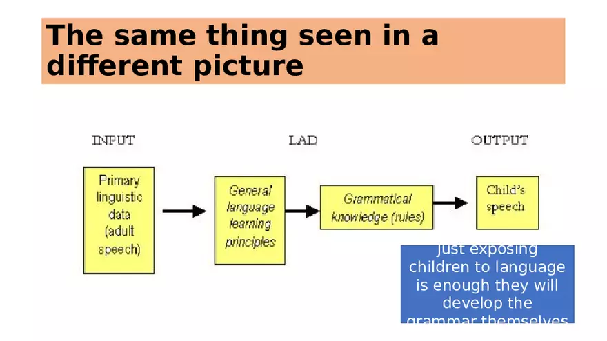 Chomsky and What is Language and How It is Acquired - Page 6