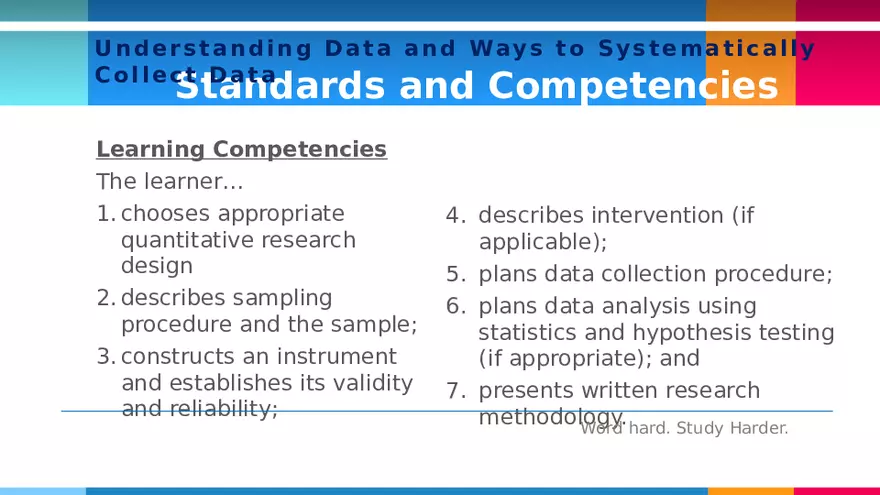 Session 2A Understanding Data and Ways to Systematically Collect Data - Page 13