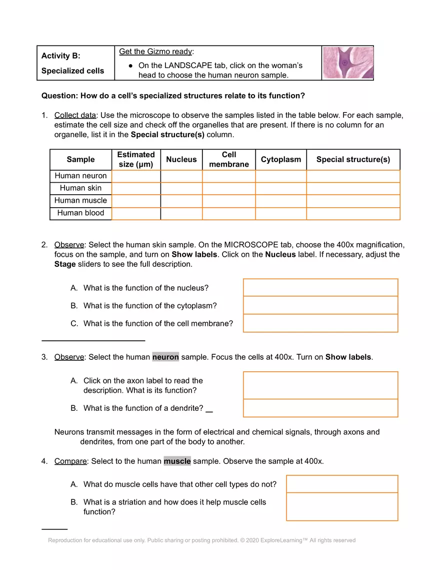 Cell Types SE - Page 8