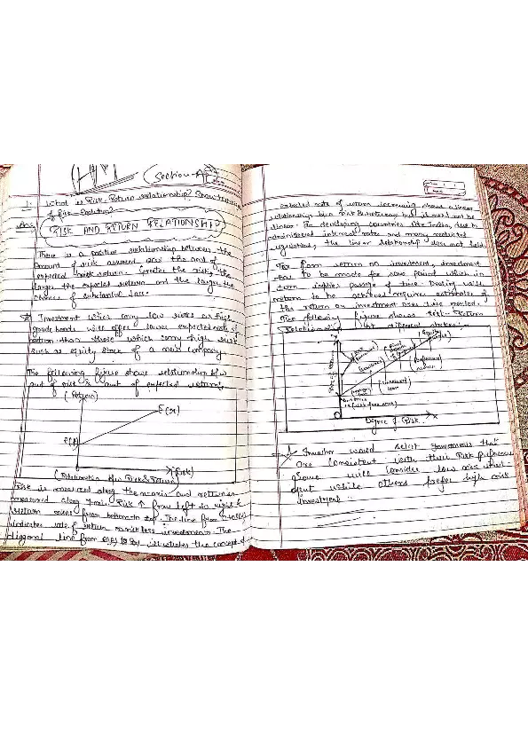 Risk and Return Relationship - Page 1