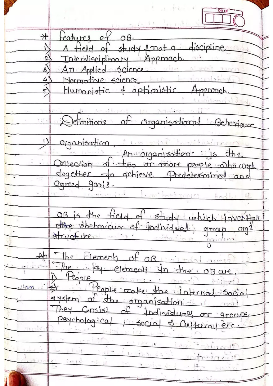 Organization Behavior - Page 13