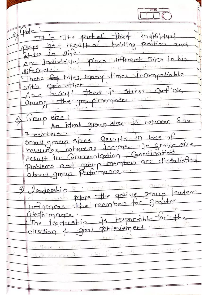 Organization Behavior - Page 6