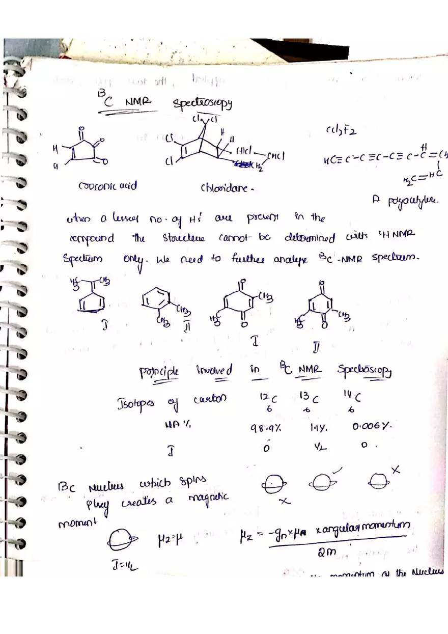 C NMR Spectroscopy - Page 1