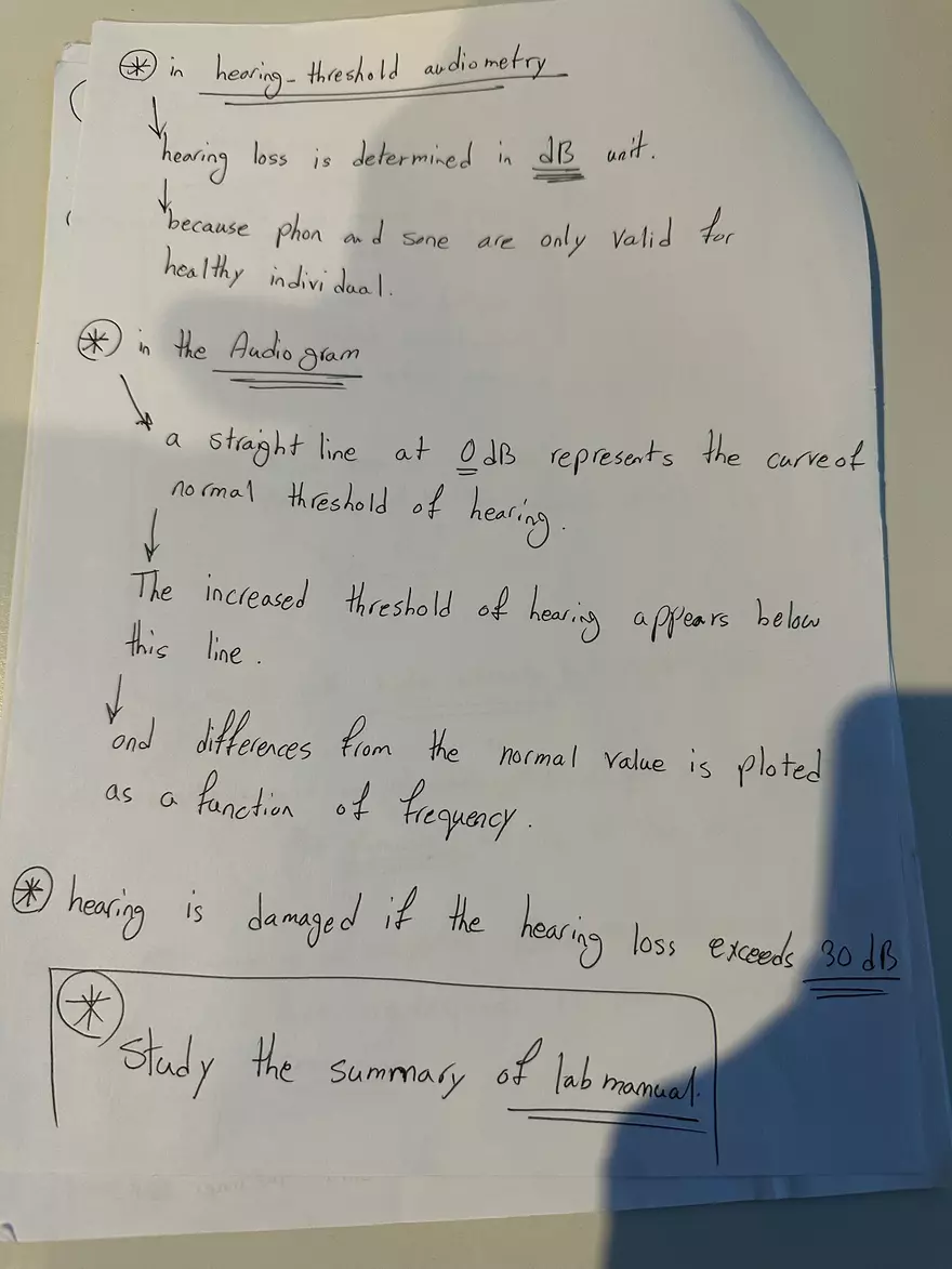 Audiometry Study Notes - Page 9