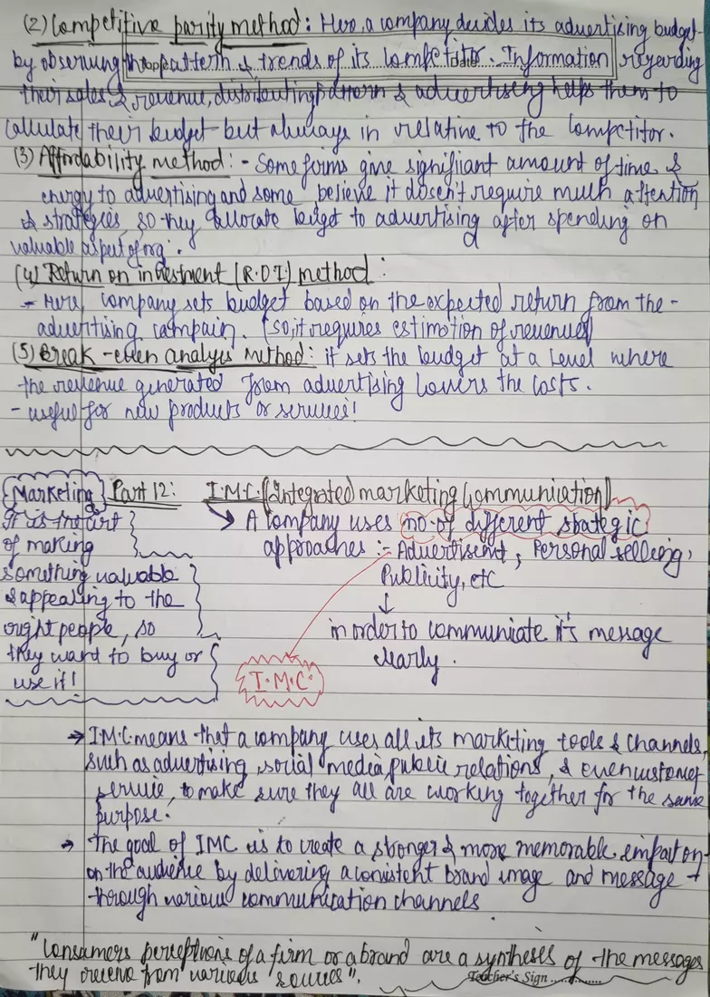 Advertising Management Notes - Page 7