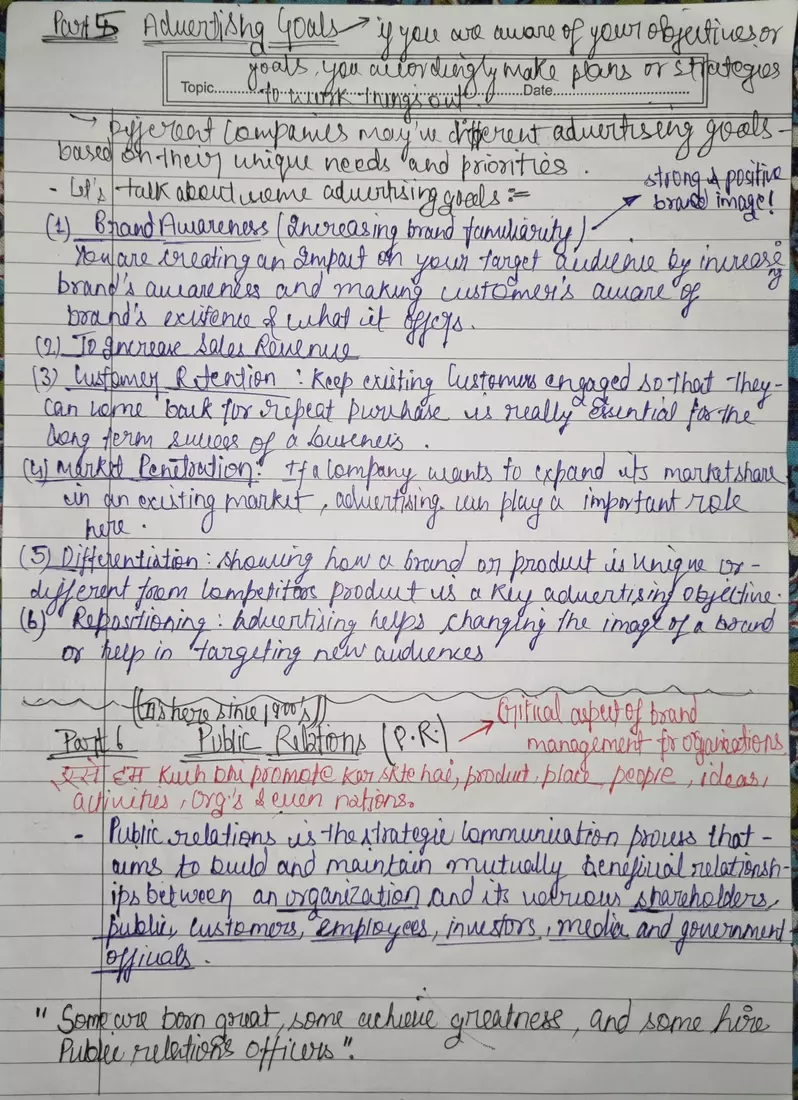 Advertising Management Notes - Page 3