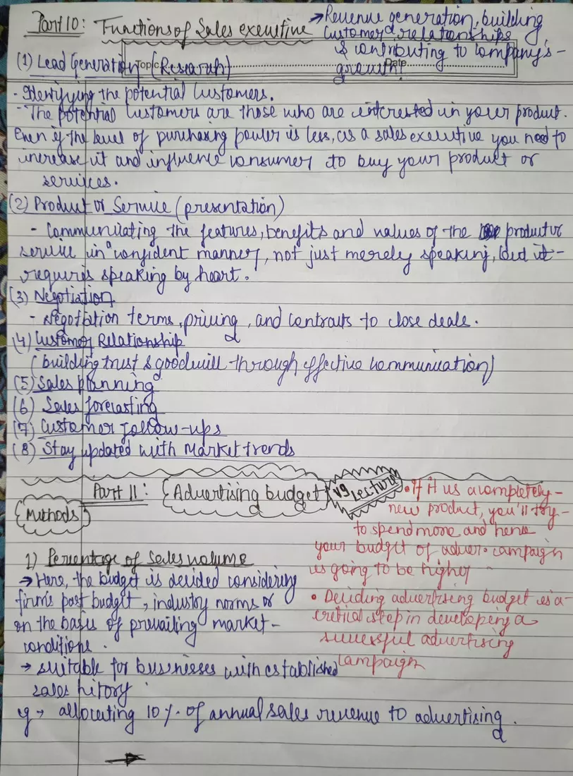 Advertising Management Notes - Page 6