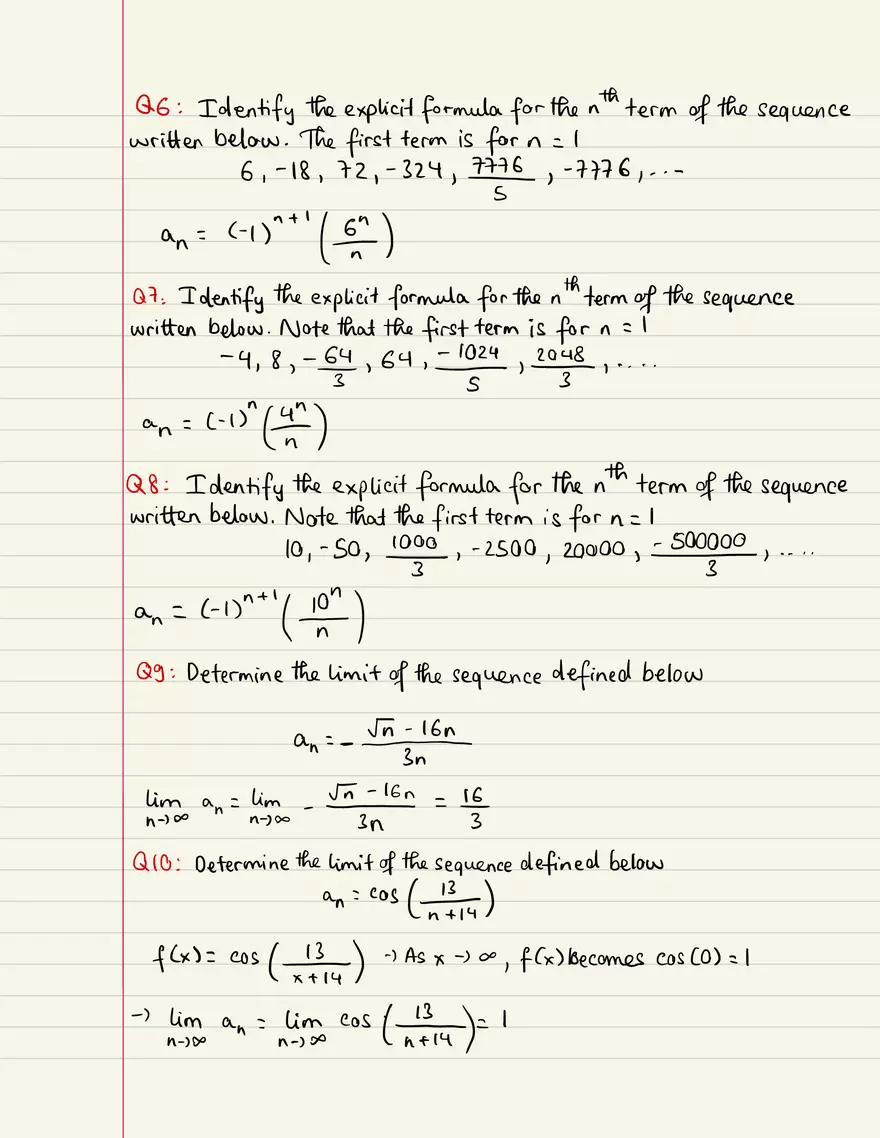 5.1. Sequences - Page 9