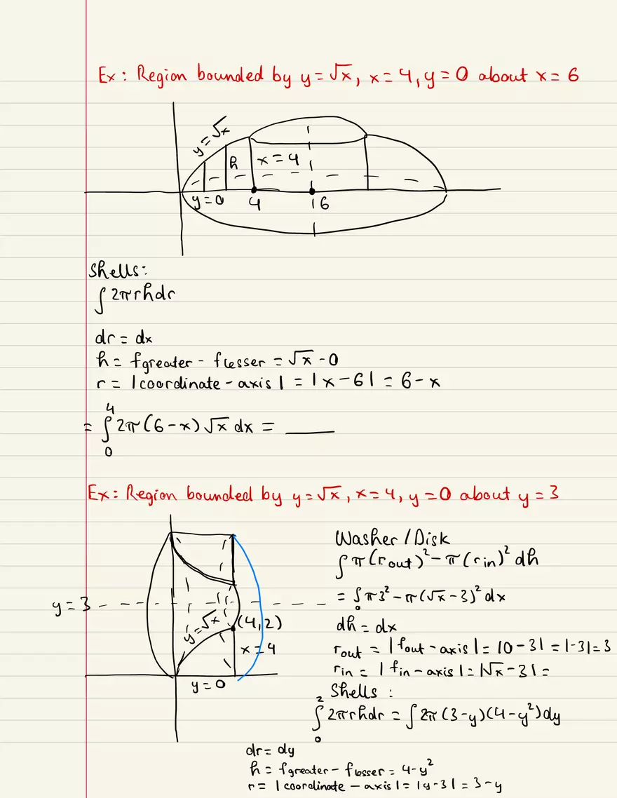 Area Between Curves - Page 9