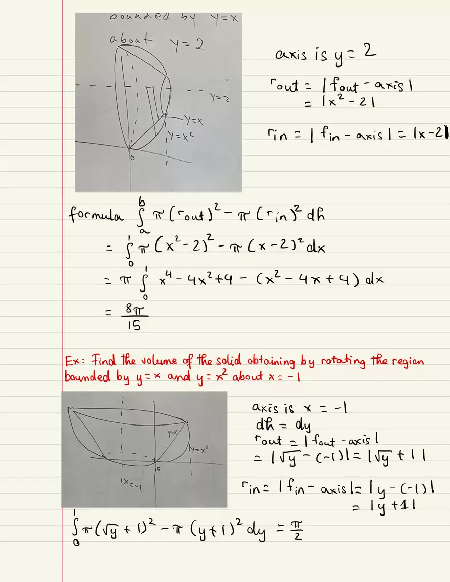 Area Between Curves - Page 6