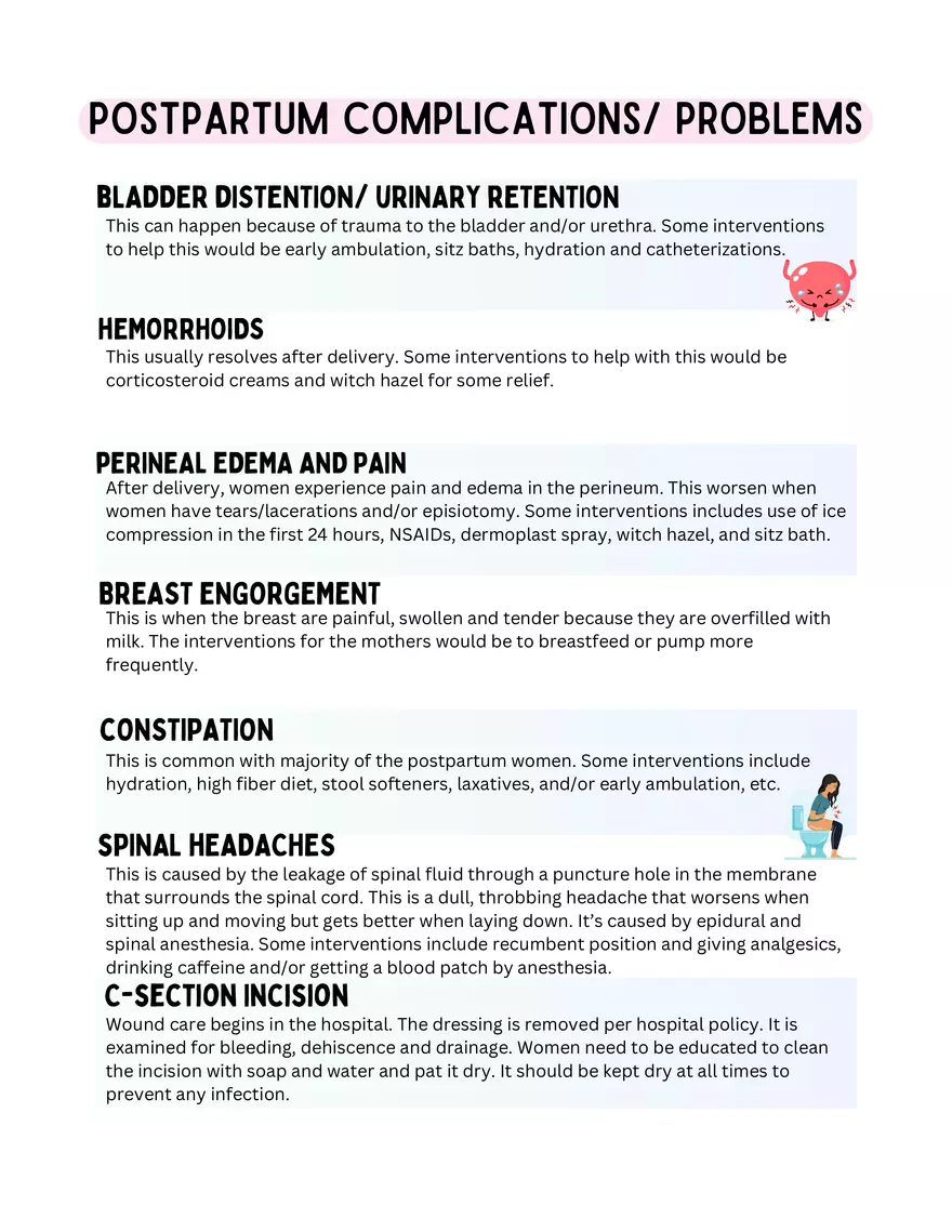 Mother Baby Postpartum Notes - Page 4