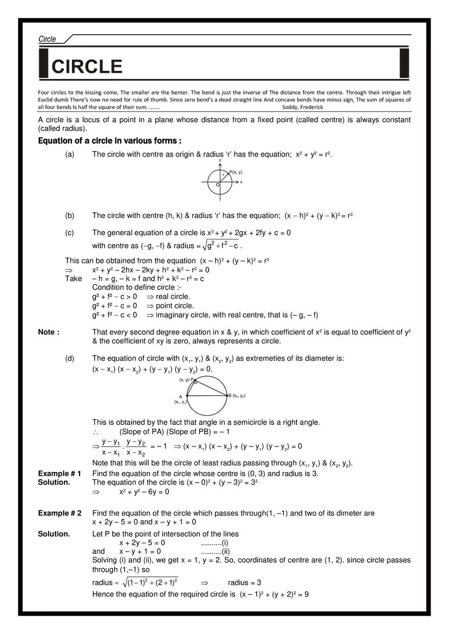 Circle Notes - Page 1