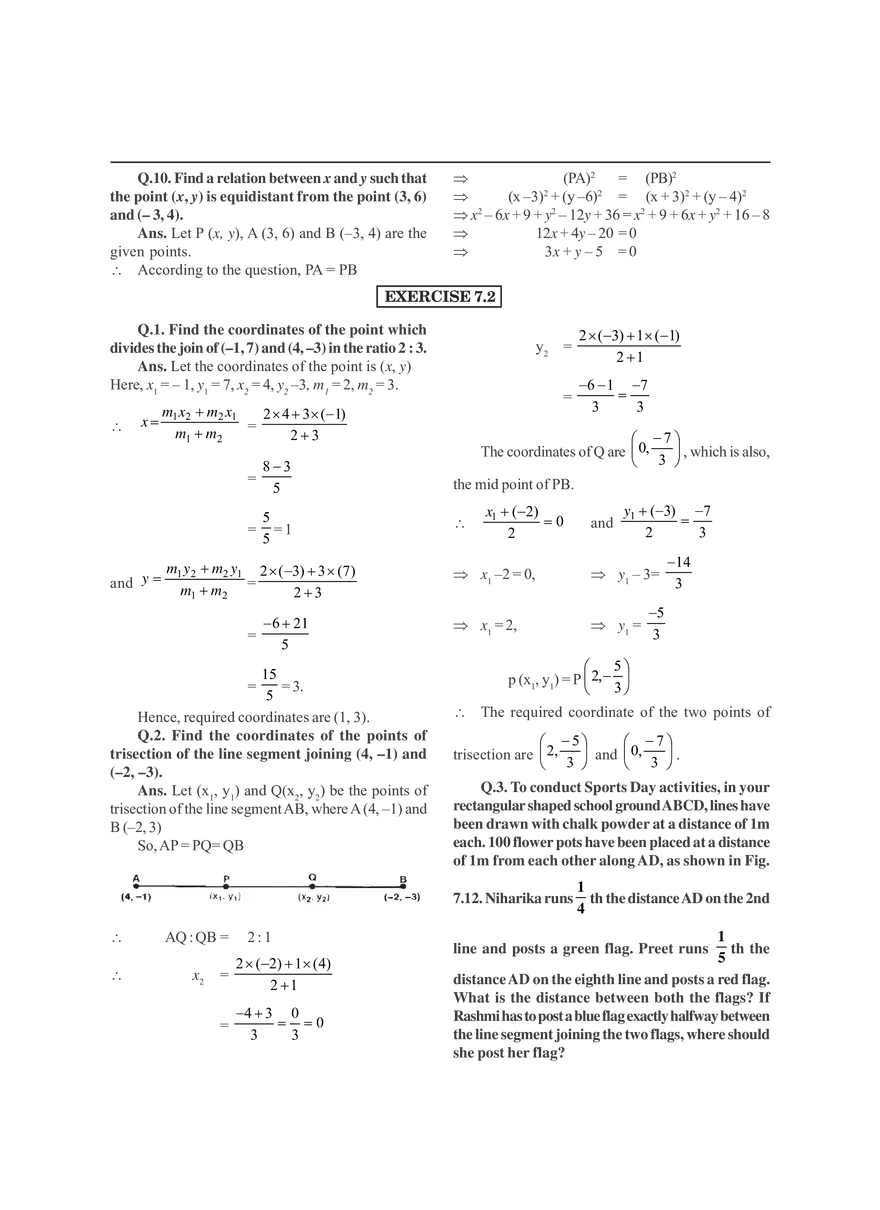 Coordinate Geometry - Page 12