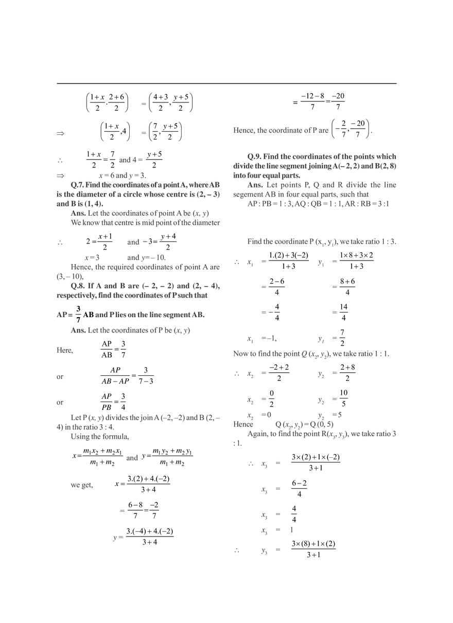 Coordinate Geometry - Page 14