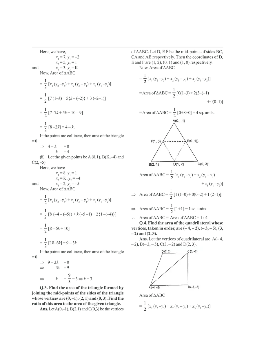 Coordinate Geometry - Page 16