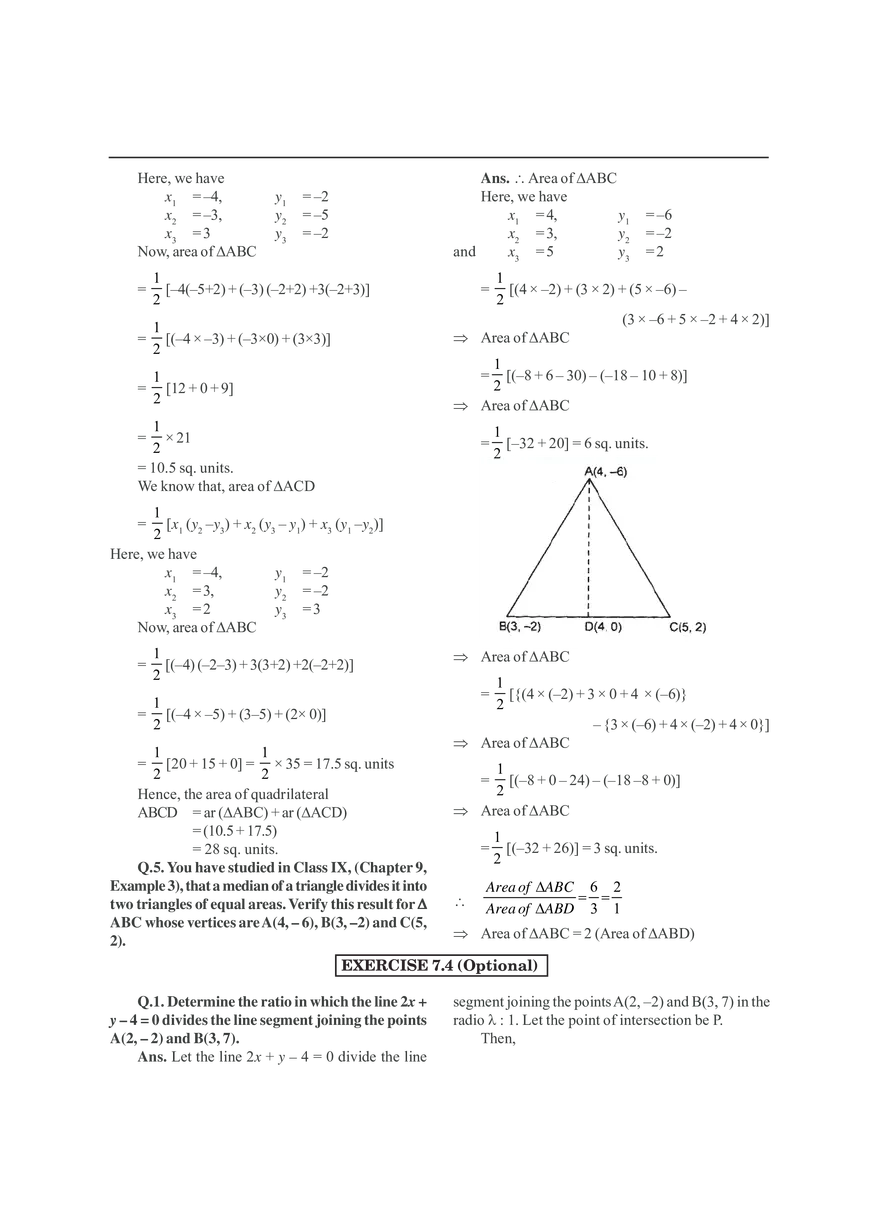 Coordinate Geometry - Page 17