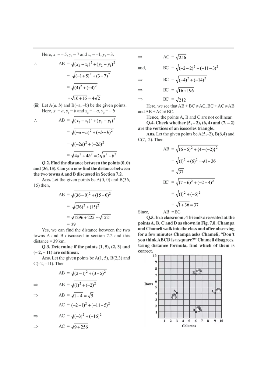 Coordinate Geometry - Page 2