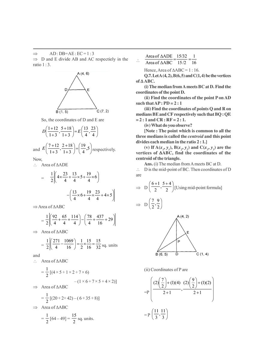 Coordinate Geometry - Page 5