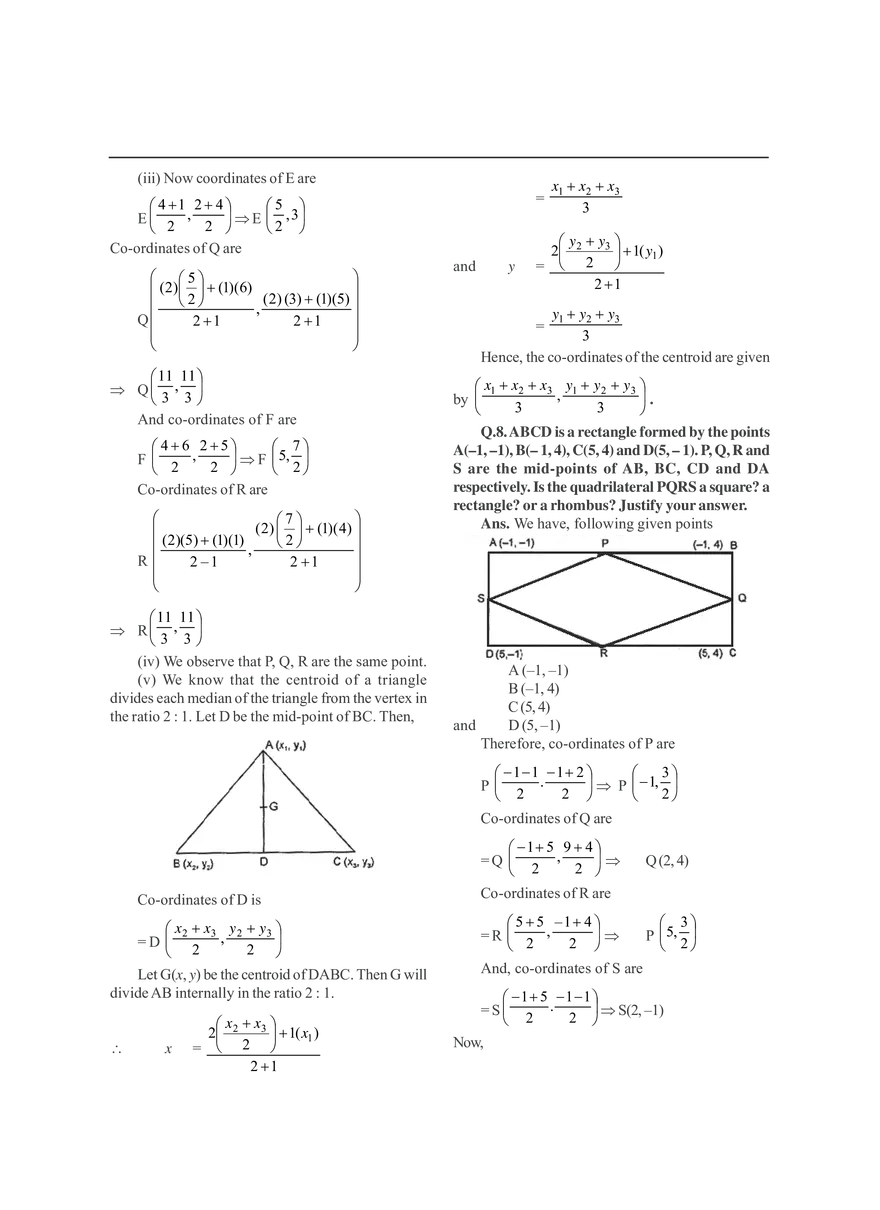 Coordinate Geometry - Page 6
