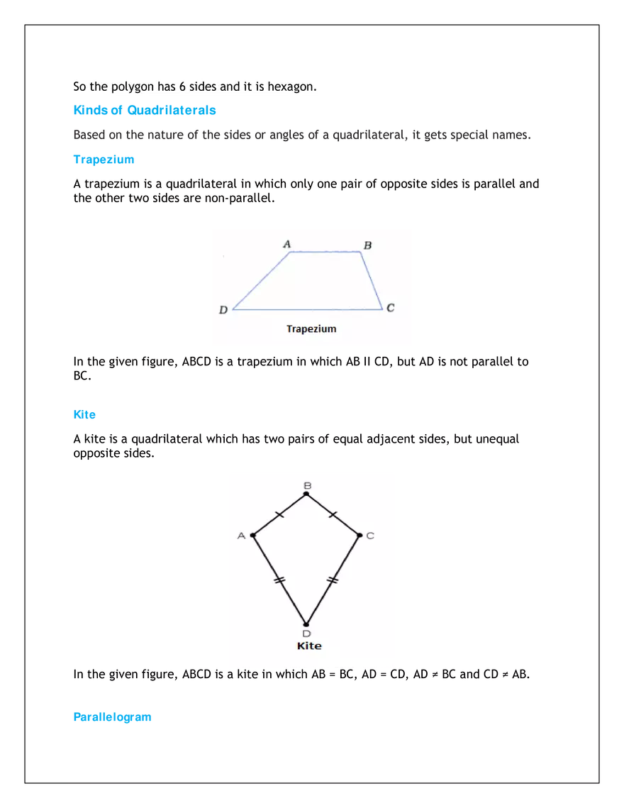 Understanding Quadrilaterals - Page 9