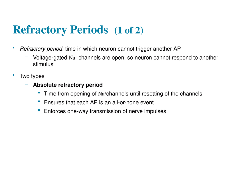11.6  Action Potentials - Page 18