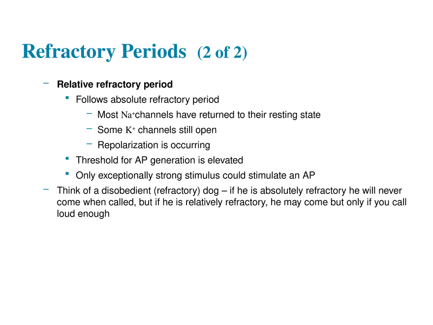 11.6  Action Potentials - Page 19