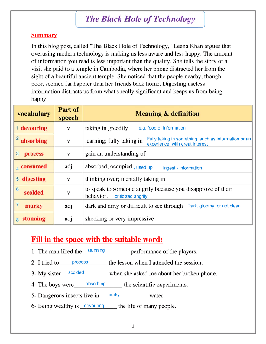 The Black Hole of Technology - Page 1