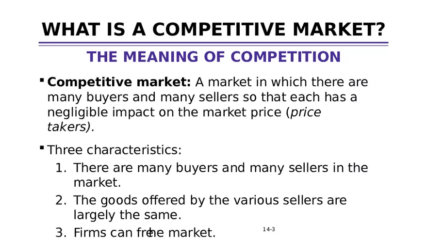 Chapter 14 Firms in Competitive Markets - Page 13