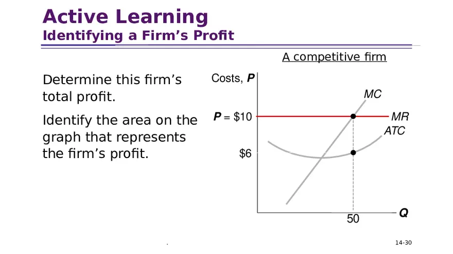 Chapter 14 Firms in Competitive Markets - Page 23