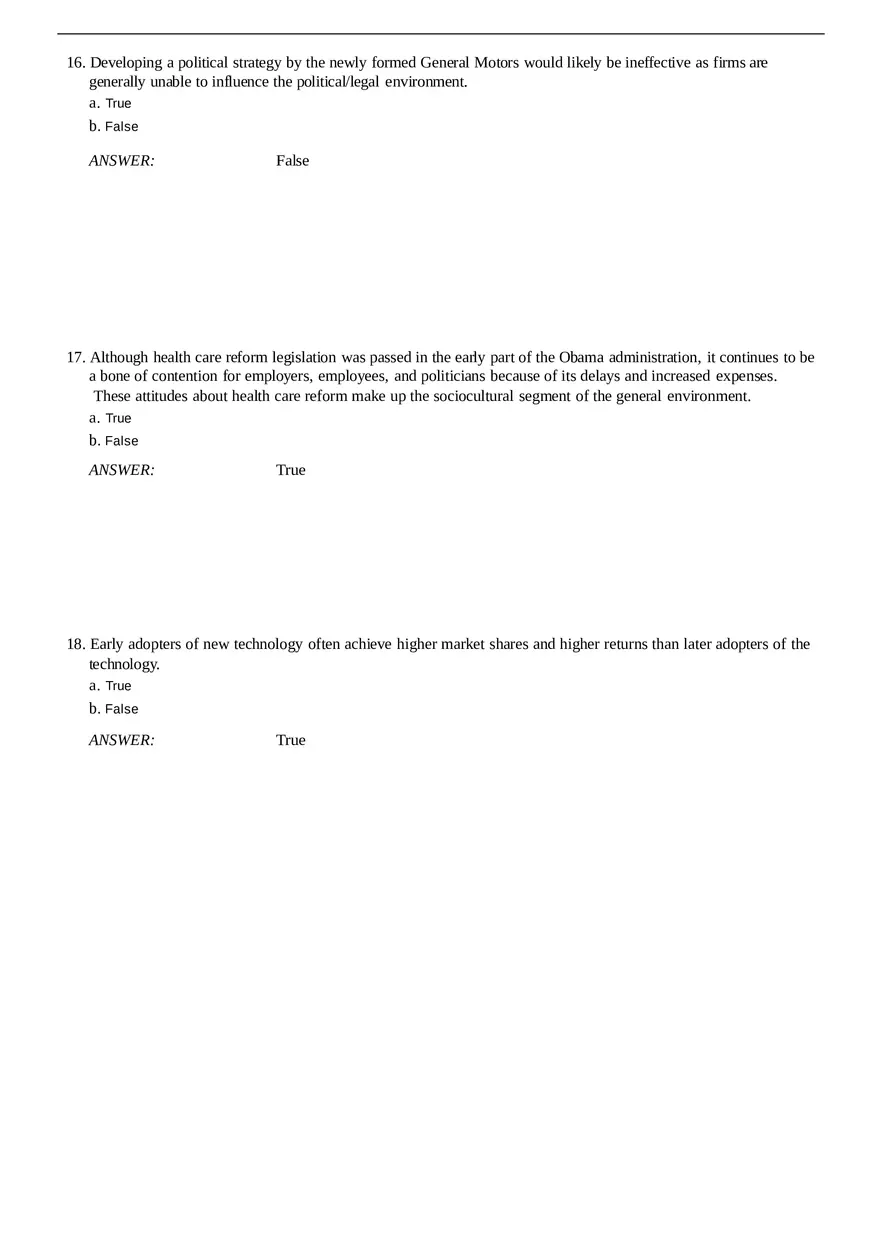Strategic Management and Business Policy Conceptual Part 1 - Page 6