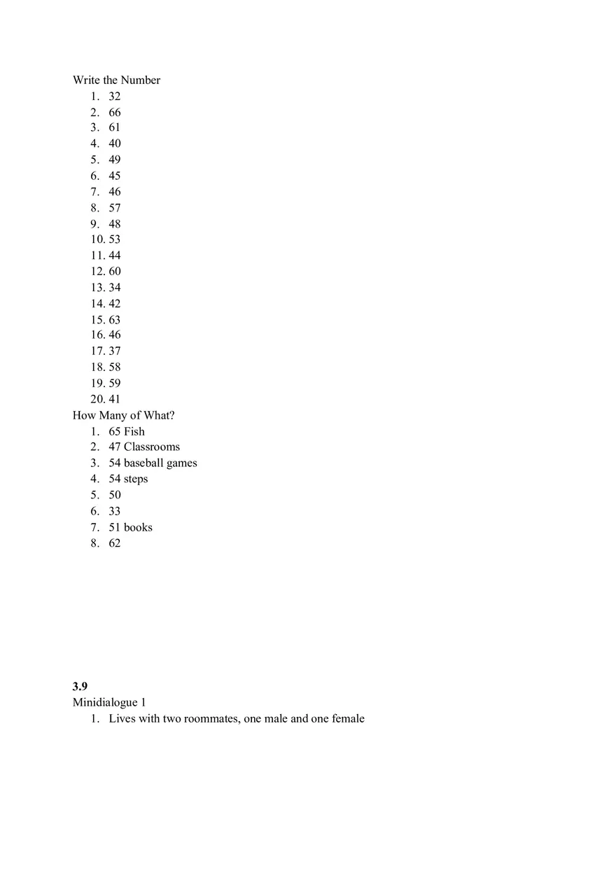 Minidialogue Chapter 3 Bookwork - Page 3