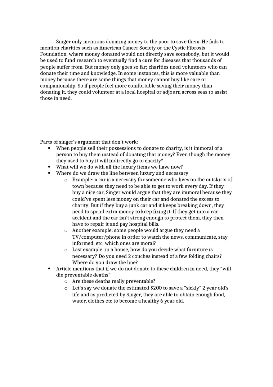 The Singer Solution to World Poverty - Page 2