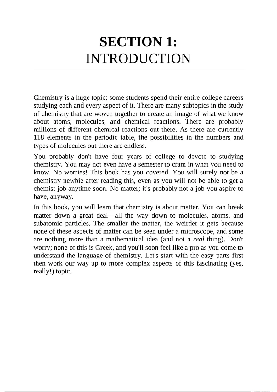 Chemistry Made Easy An Illustrated - Page 1