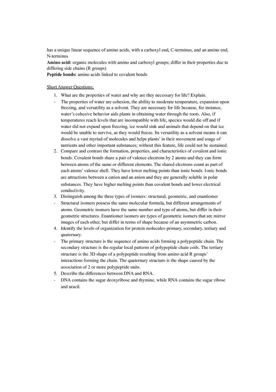 Evolution, the Themes of Biology, and Scientific Inquiry Part 2 - Page 5