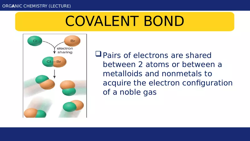 Introduction to Organic Chemistry - Module 1 Part 3 - Page 1
