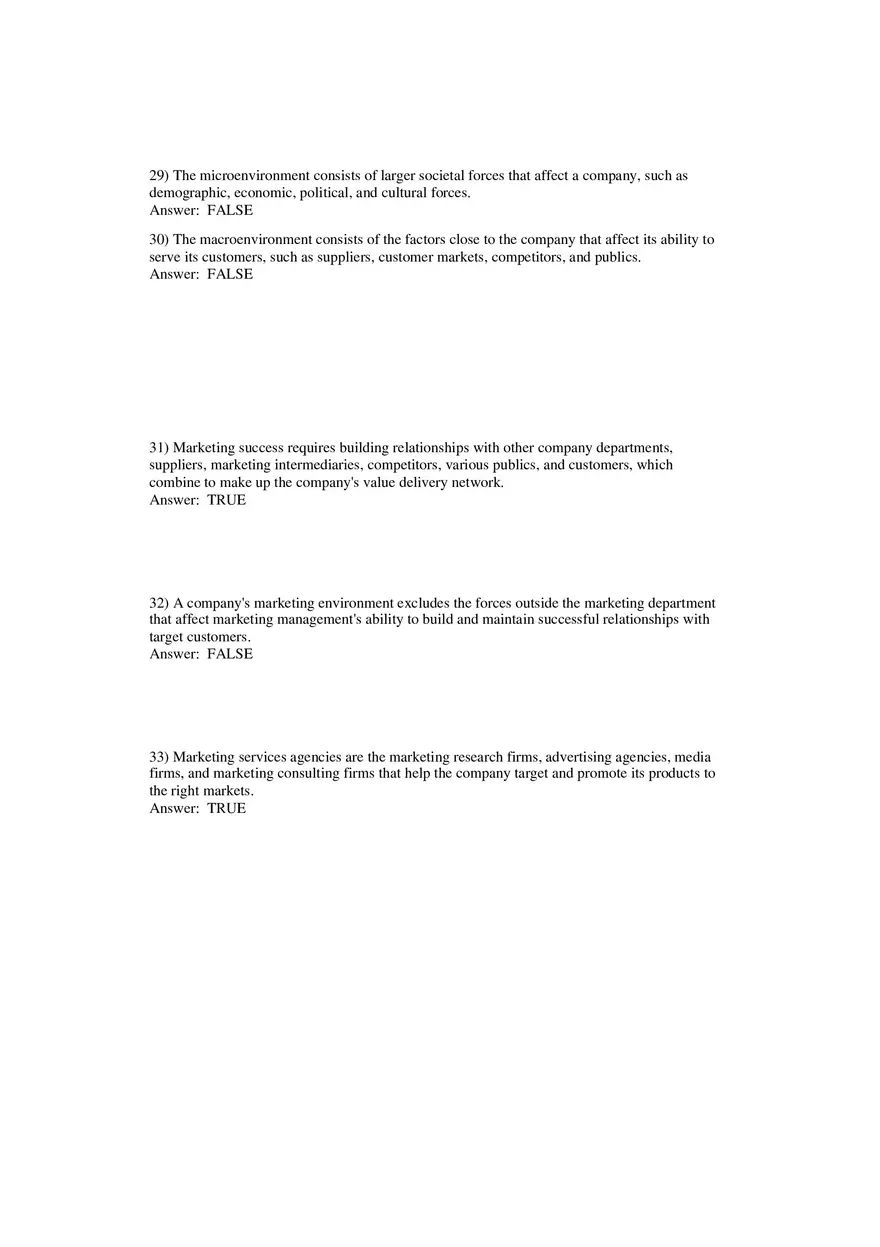 Analyzing the Marketing Environment Part 2 - Page 1