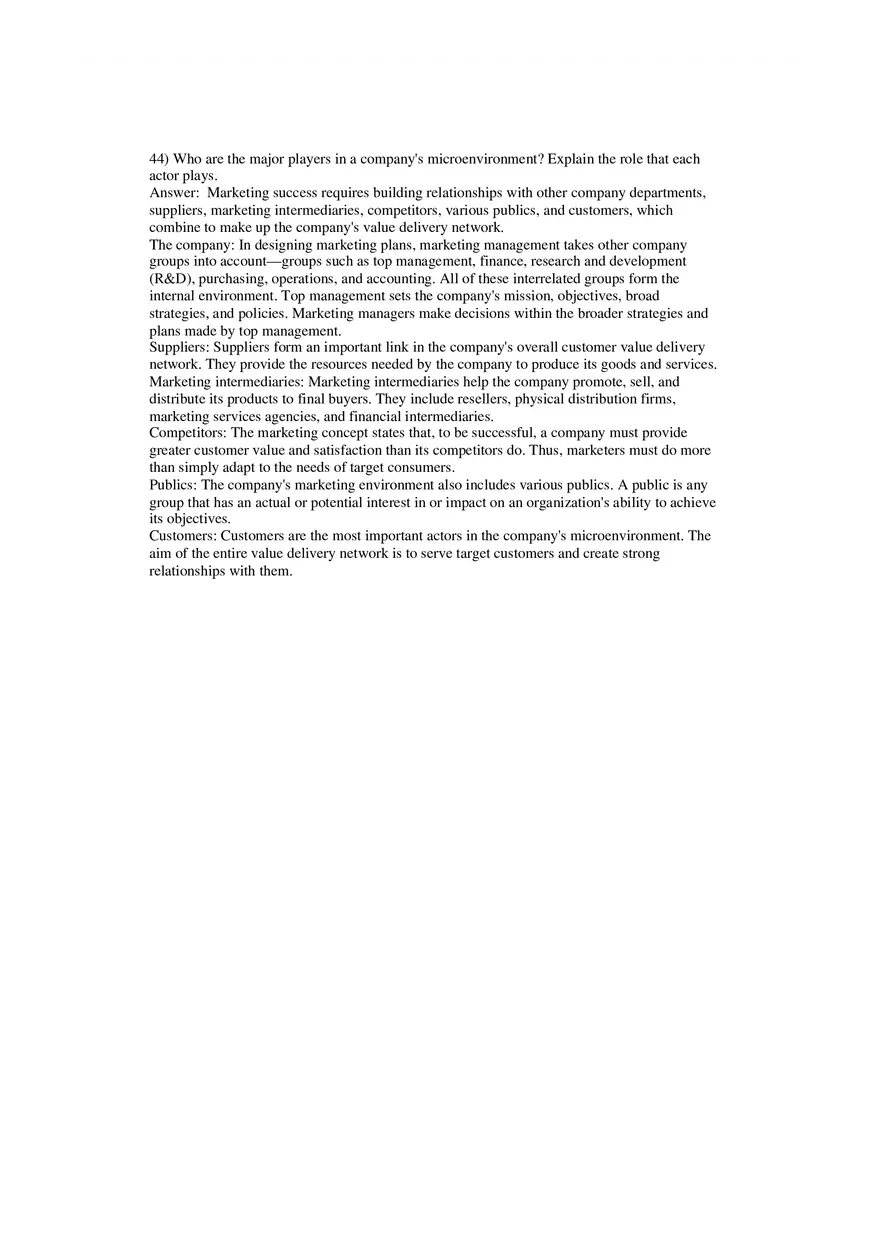 Analyzing the Marketing Environment Part 2 - Page 4