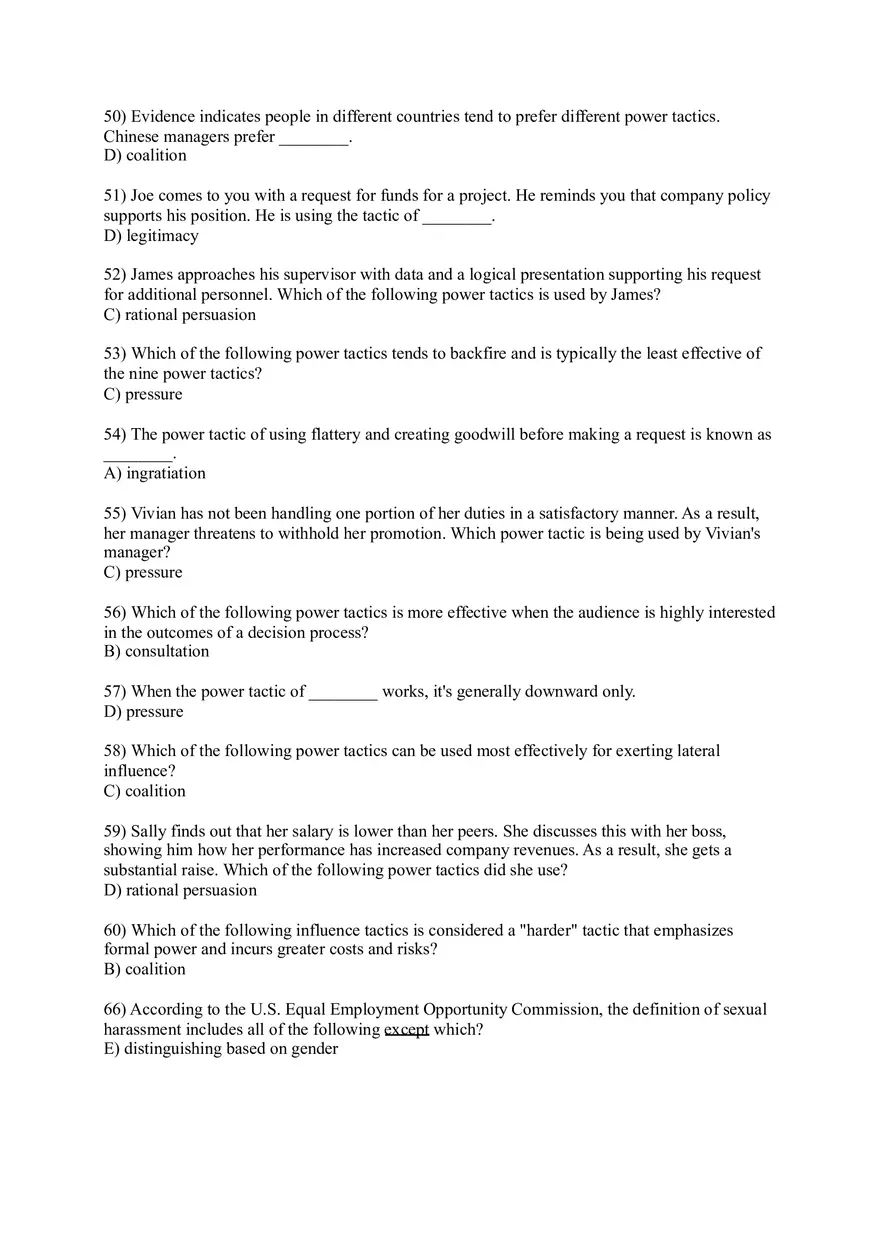 Test Bank for Essentials of Organizational Behavior, Global Edition - Page 4