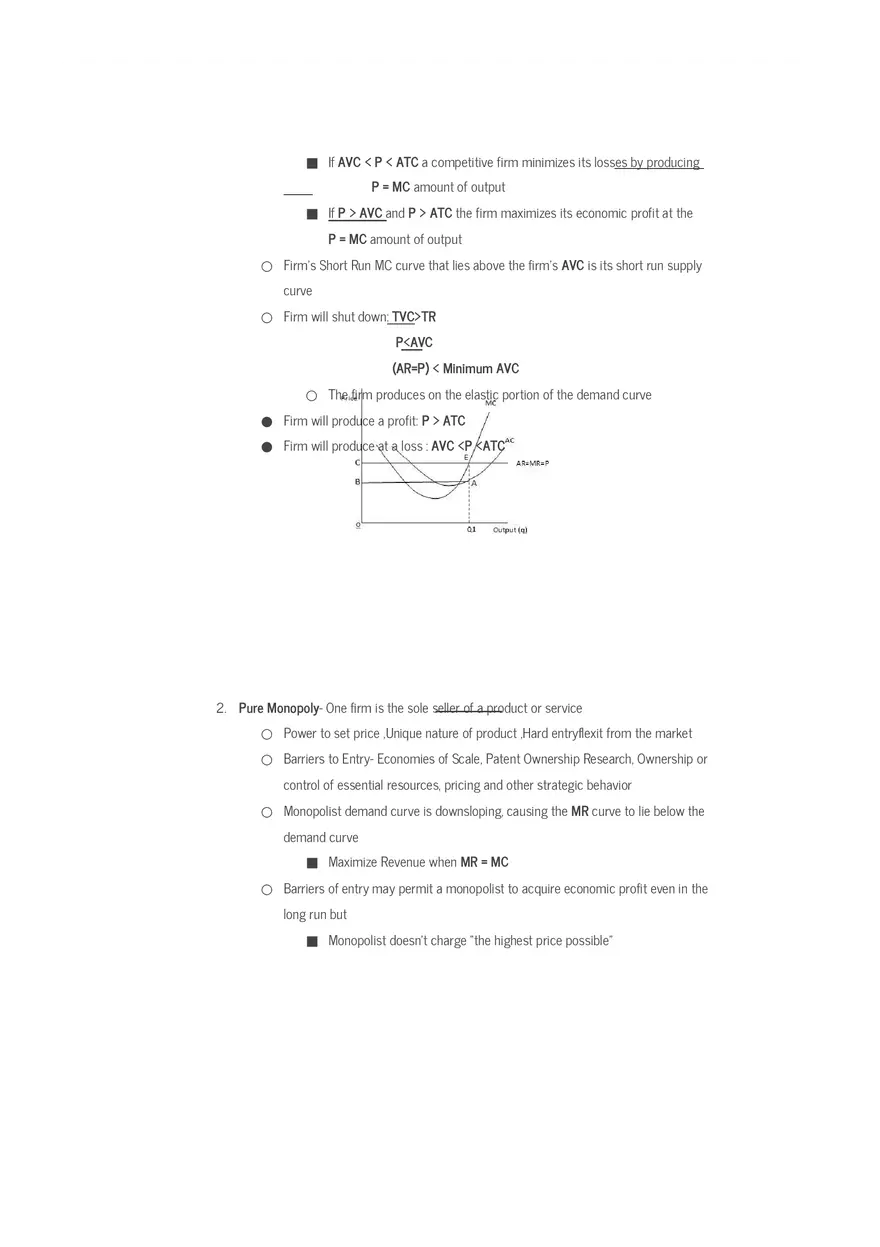 Microeconomics Final Exam Review Sheet Part 4 - Page 6