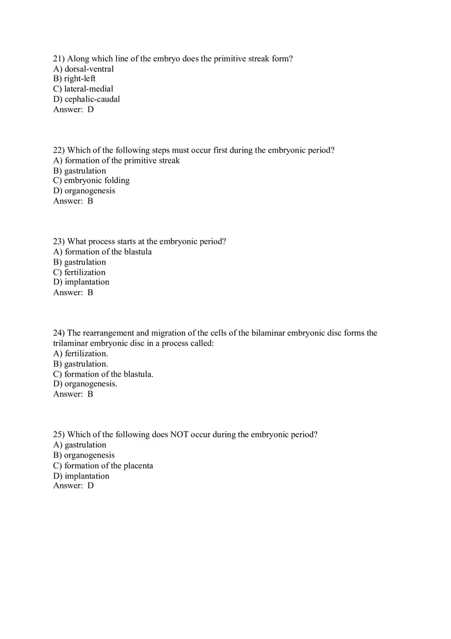 Answers Development and Heredity Part 1 - Page 7