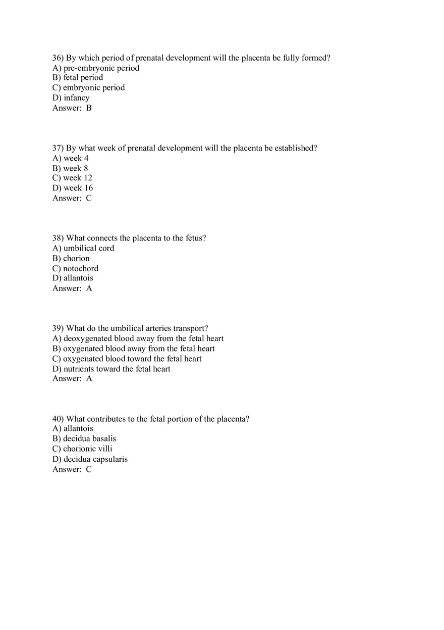 Answers Development and Heredity Part 1 - Page 10