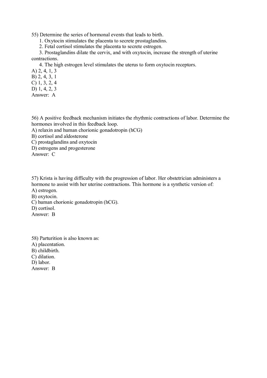 Answers Development and Heredity Part 1 - Page 4